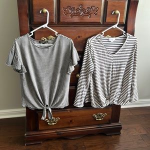 Set of two ladies tops, size large